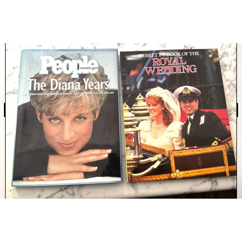 Princess Diana Books &Magazines Lot of 11